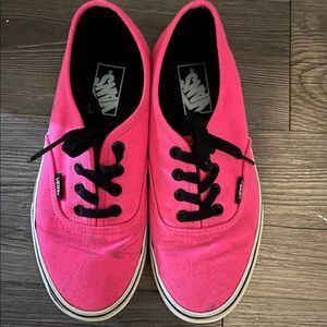 Hot Pink Skater Vans